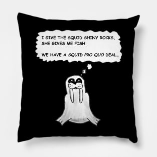 Squid Pro Quo Pillow