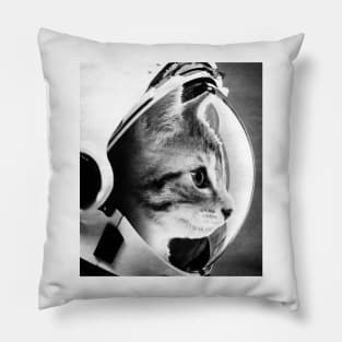 Astronaut Cat #3 Pillow