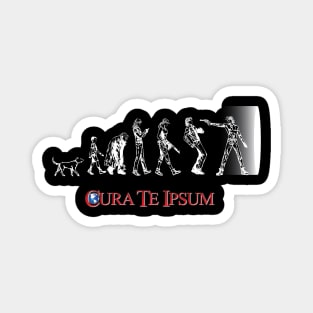 Cura Te Ipsum: Evolution (DARK) T-Shirt Magnet