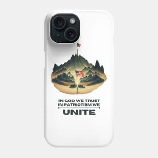 United by Patriotism Phone Case