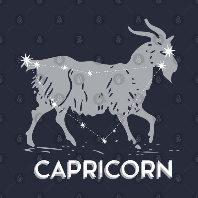 Capricorn constellation by Javisolarte