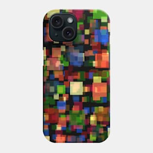 Abstract Squares and Rectangles Phone Case