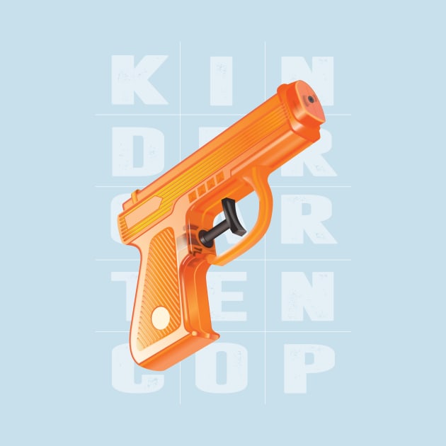 Kindergarten Cop - Alternative Movie Poster by MoviePosterBoy