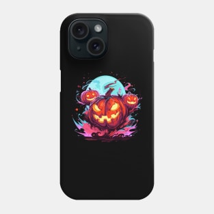 Funny Pumpkin Graphic Men Kids Women Halloween Phone Case