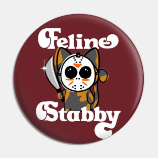 Feline Stabby Pin