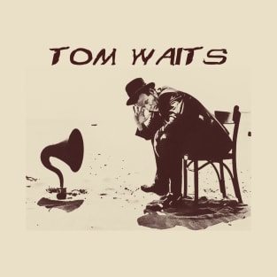 tom waits art visual T-Shirt