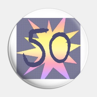 50th Pin