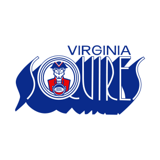 Defunct Virginia Squires ABA Basketball 1972 T-Shirt