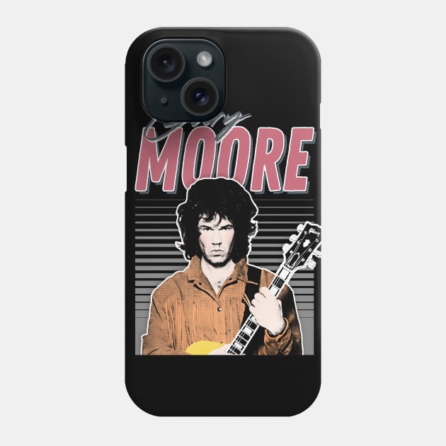 Gary Moore / Irish Pride Guitarist Gift Phone Case by DankFutura