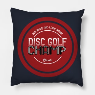 Disc Golf Ultimate Frisbee Champ Pillow