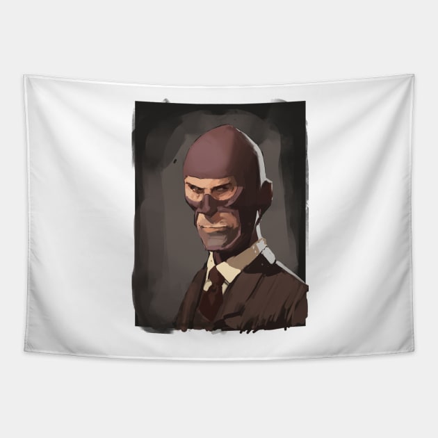 The spy (fan art) Tapestry by 7klb