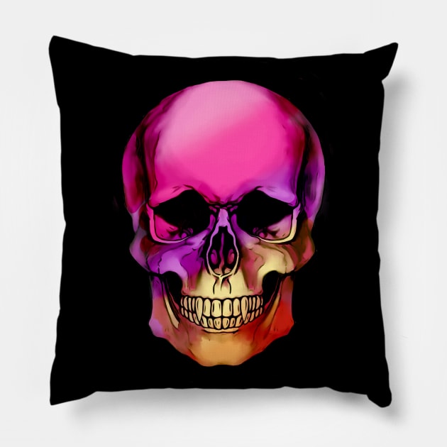 Skull Anatomy 4 Pillow by Collagedream