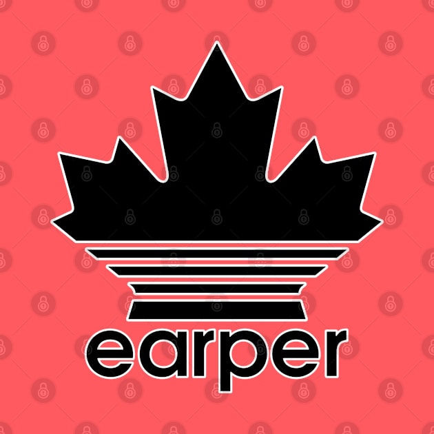 Earper Maple Leaf - Wynonna Earp - Black Font by VikingElf