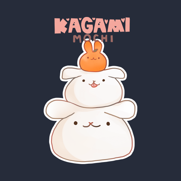 Kagami Mochi Bun by stardustomelette