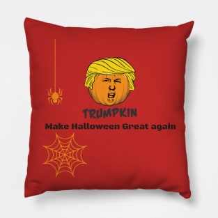 Trumpkin Halloween Pillow