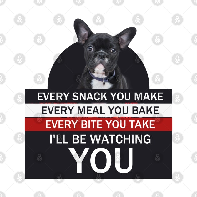 Adorable Baby Black Pulldog with Funny Saying Quote by badCasperTess