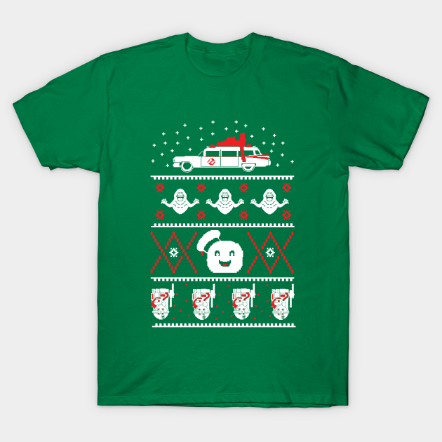 Ghostbusters Ugly Christmas Sweater - Ghostbusters - T-Shirt