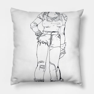 Bulma Fan Art Pillow