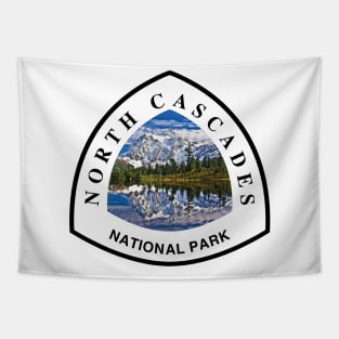 North Cascades National Park shield Tapestry