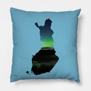 The map of Finland Pillow