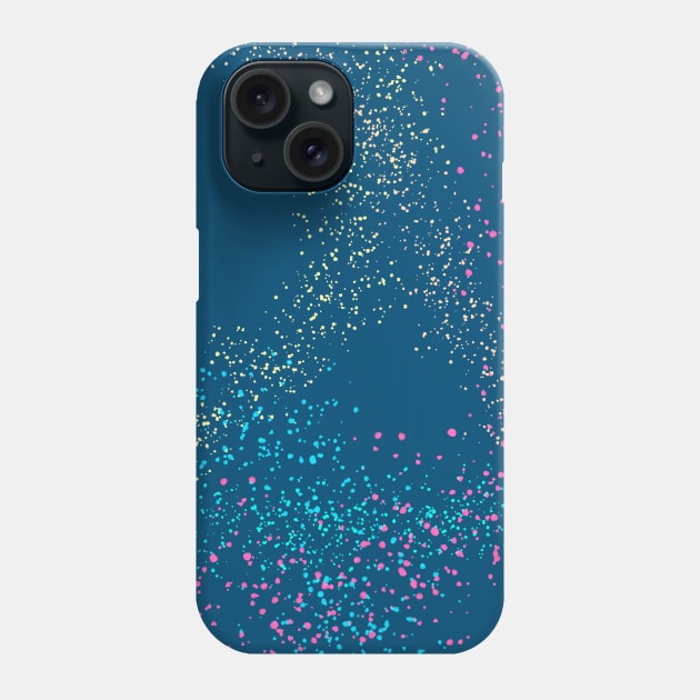 Rainbow Sparkles Abstract Pattern Phone Case by nelloryn