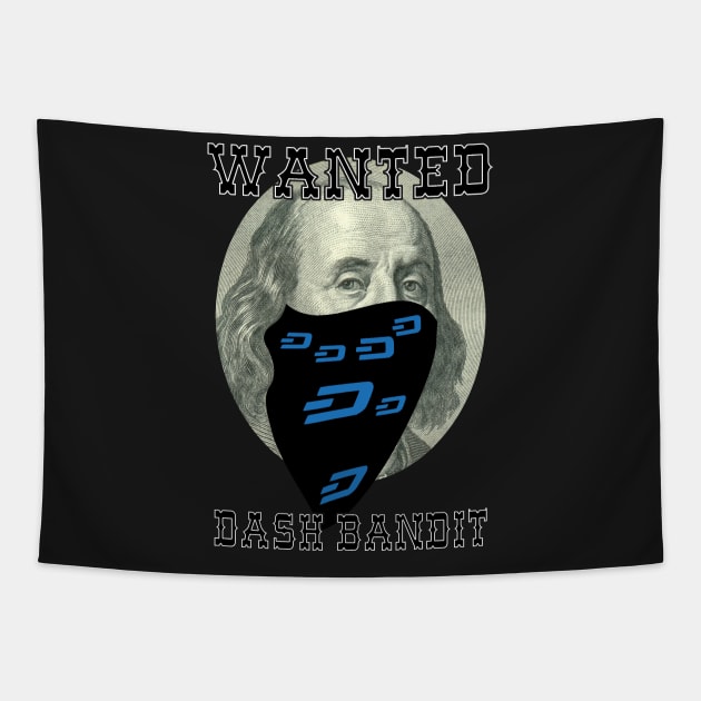 DASH Revolution Tapestry by CryptoTextile