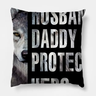 Wolf Husband Daddy Protector Hero Pillow