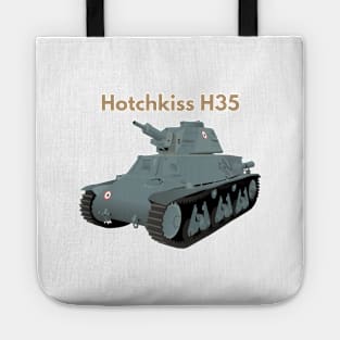 Hotchkiss H35 WW2 French Tank Tote