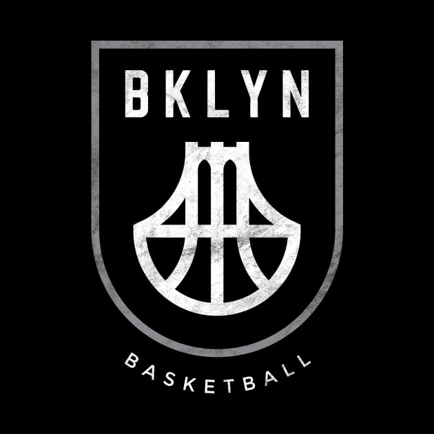 Brooklyn Nets Alternate Logo w/ Brooklyn Bridge mash Up by BooTeeQue