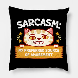 Sarcasm Pillow