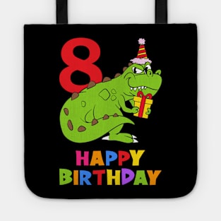 8th Birthday Party 8 Year Old Eight Years Tote