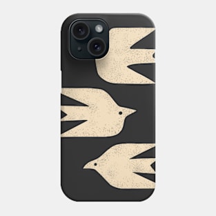 Doves in Flight Phone Case