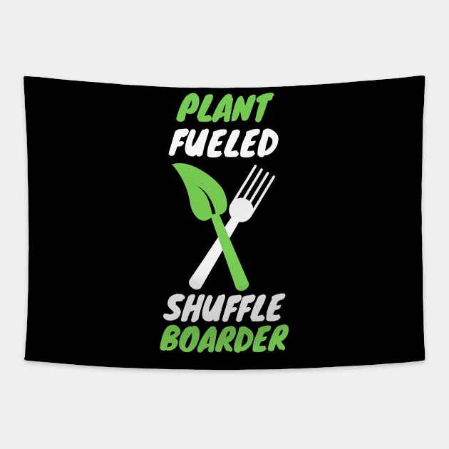 plant fueled shuffle boarder Tapestry by SnowballSteps