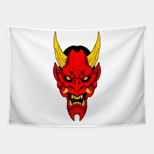 cool demon mask Tapestry