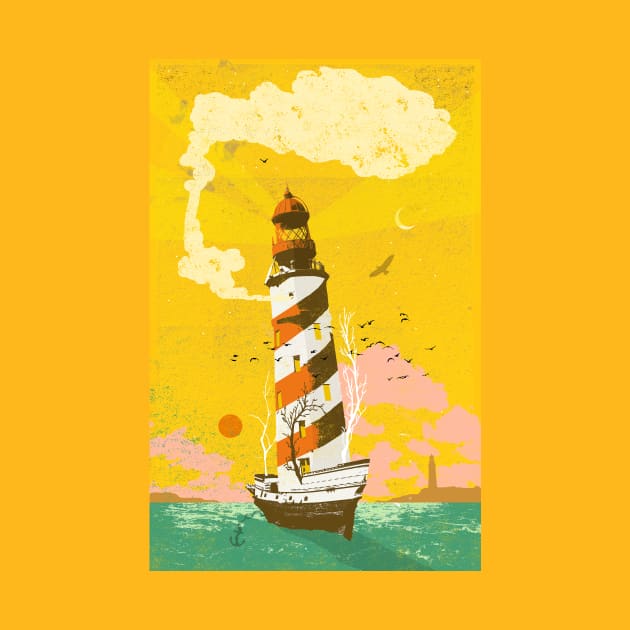 LIGHTHOUSE SHIP by Showdeer