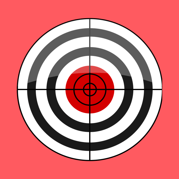 Bull's Eye Target by Viral Bliss