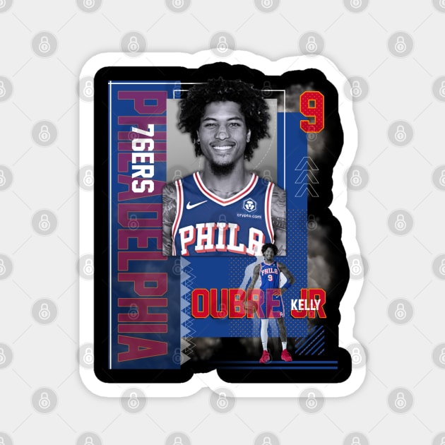 Kelly Oubre Jr 9 Magnet by today.i.am.sad