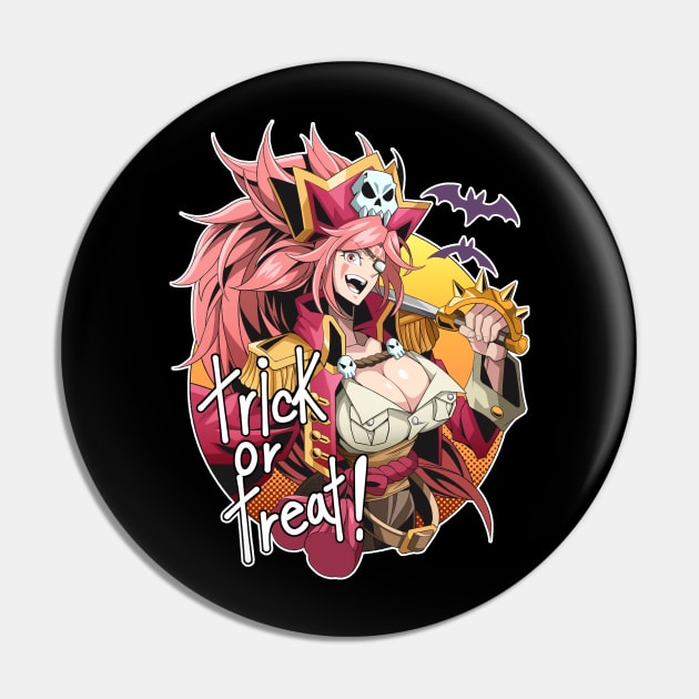 Baiken Guilty Gear Strive Pin by 1001 Artwork