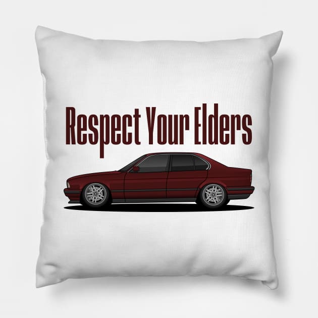 E34 Respect Pillow by turboosted