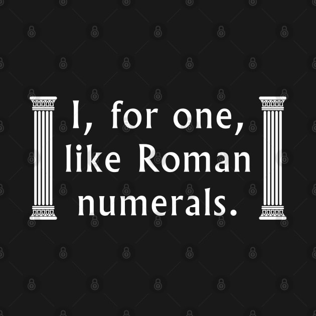 Roman Numerals by LuckyFoxDesigns