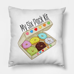 My Six Packs Donut Kit Pillow