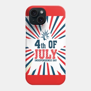 Fourth of July Celebration Apparels Phone Case