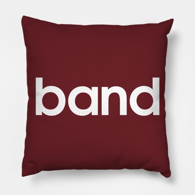 Band Pillow by mimarching