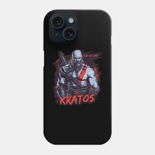 Kratos Art Drawing Phone Case