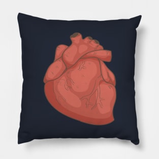 Heart Anatomy Pillow