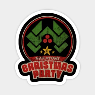 Vintage 90s Nakatomi Christmas Party Magnet