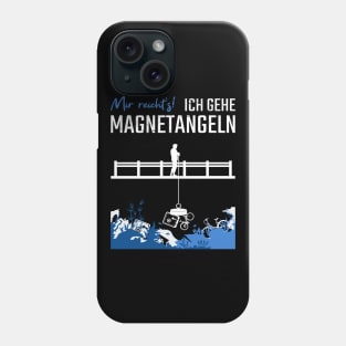 Magnet Angeln Magnetfischen Phone Case