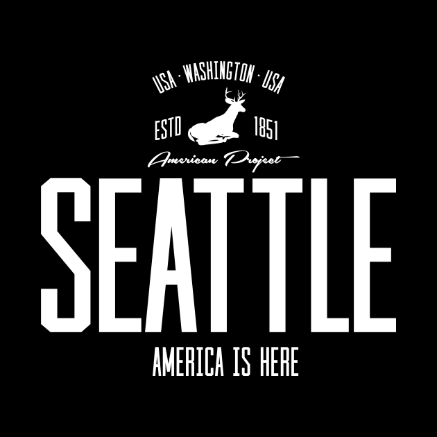 USA, America, Seattle, Washington by NEFT PROJECT