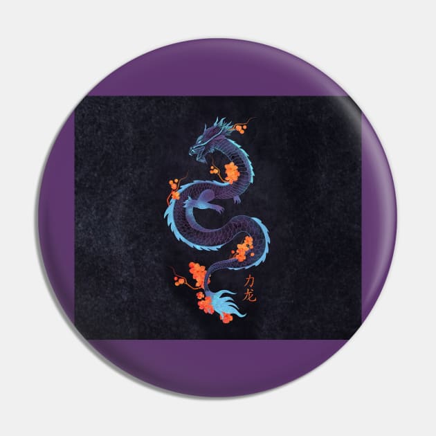 Dragon Pin by daghlashassan