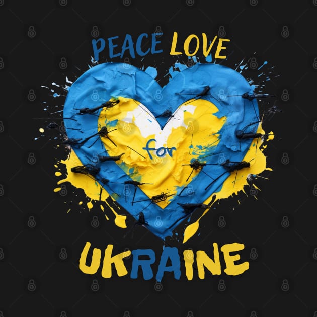 peace love for UA by FehuMarcinArt